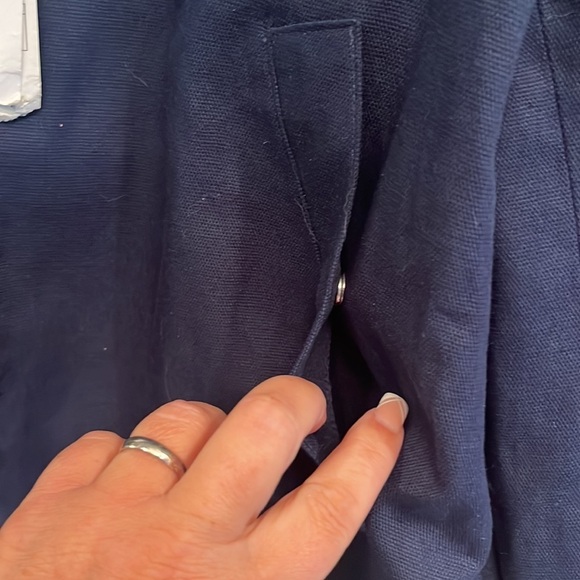 Zara brand size L zip front lightweight bomber jacket- NWT - Picture 3 of 7